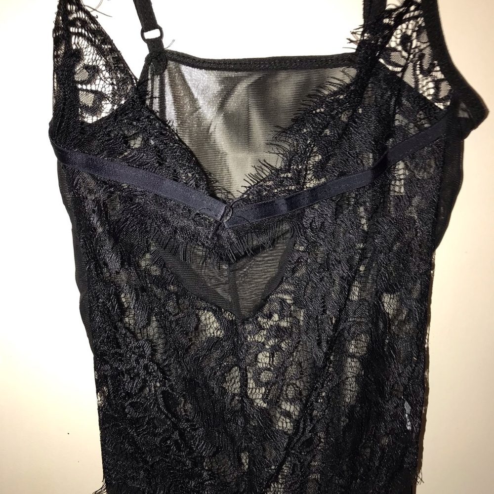 Black lace bodysuit (never worn)